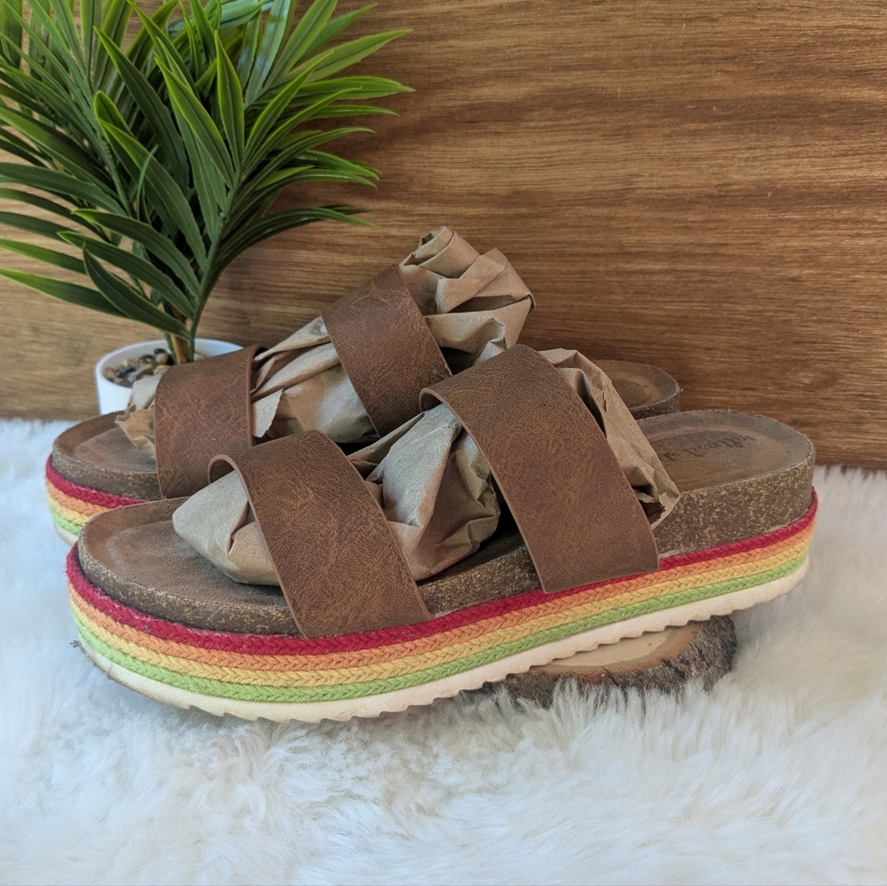 Altar'd State Chunky Platform Sandals